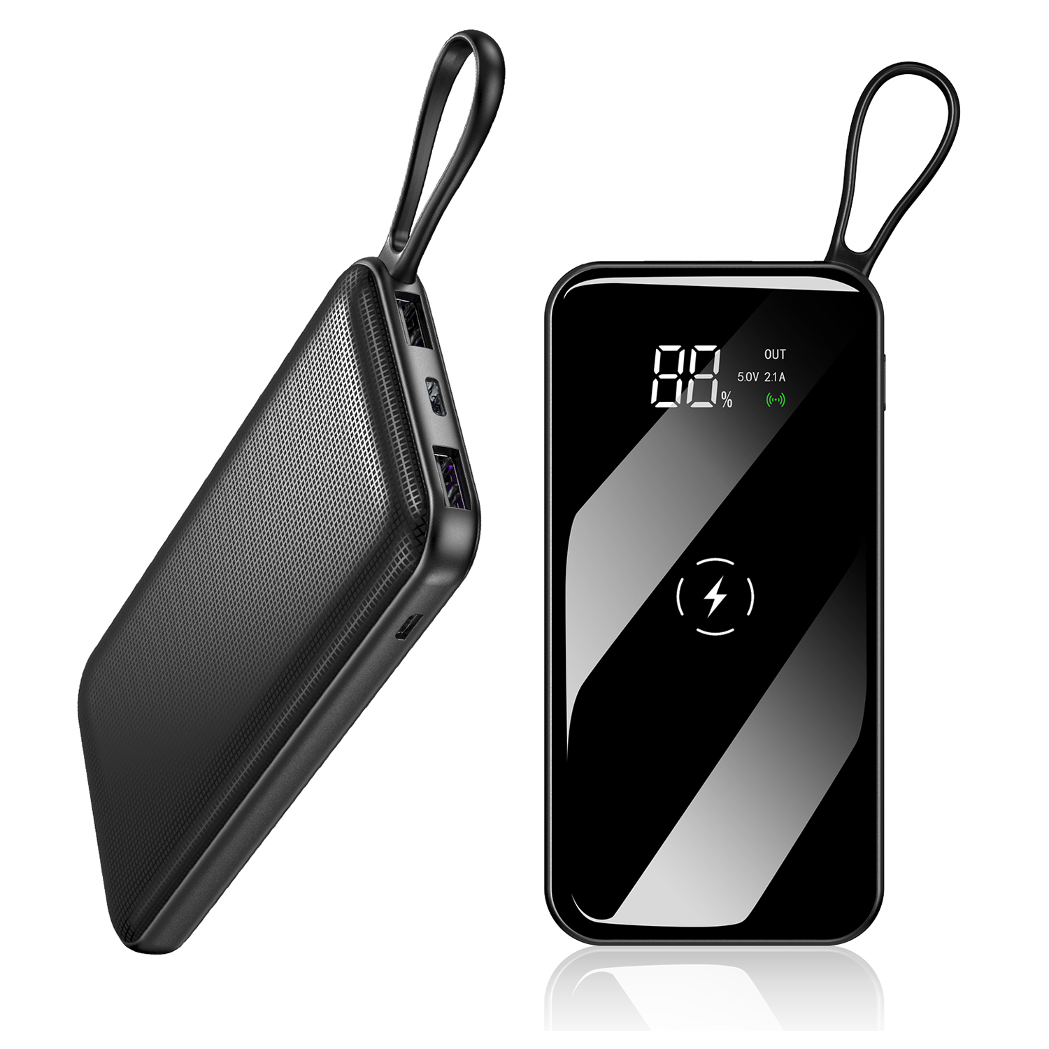 BMP-W1676：Wireless Charger +Power Bank 10000mAh