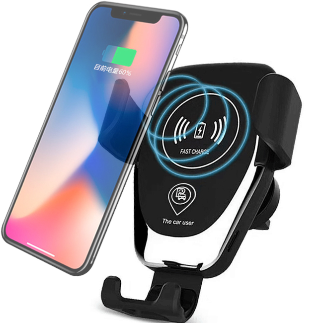 BMP-W1390：Gravity Wireless Car Charger