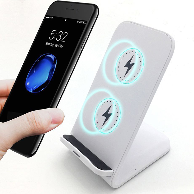 BMP-W1227A：Dual 10W fast wireless charger