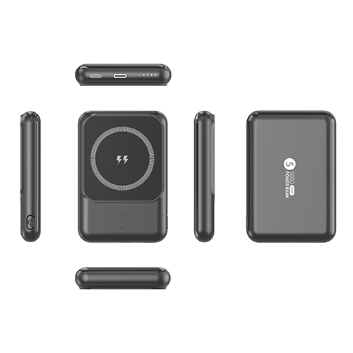 BMP-W1811：15W Magnetic Wireless Charger Power Bank 5000mAh