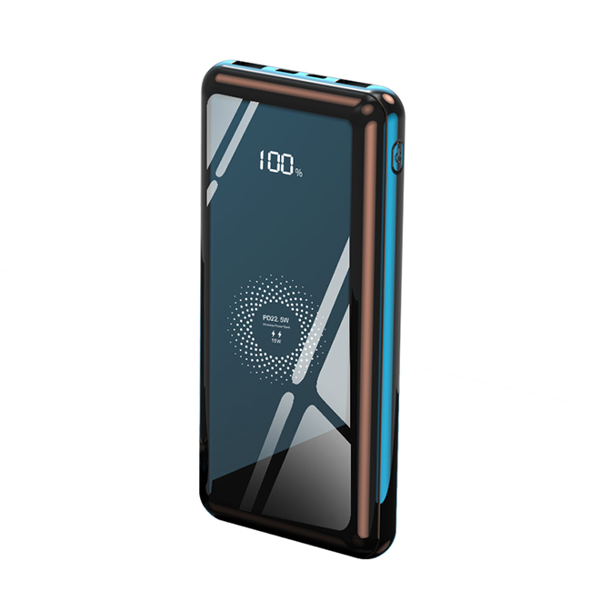 BMP-W1677-A：22.5W Magnetic Wireless Fast Charger+Power Bank 10000-20000mAh