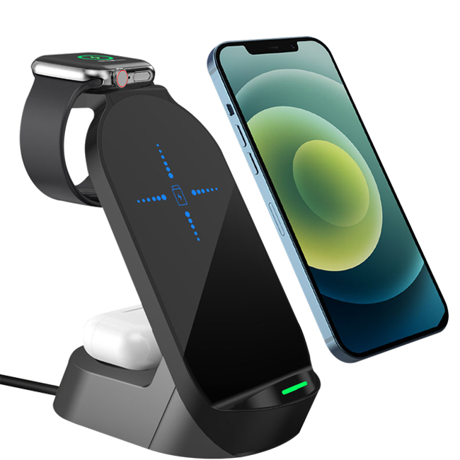 BMP-W1664：Three-in-one wireless charger