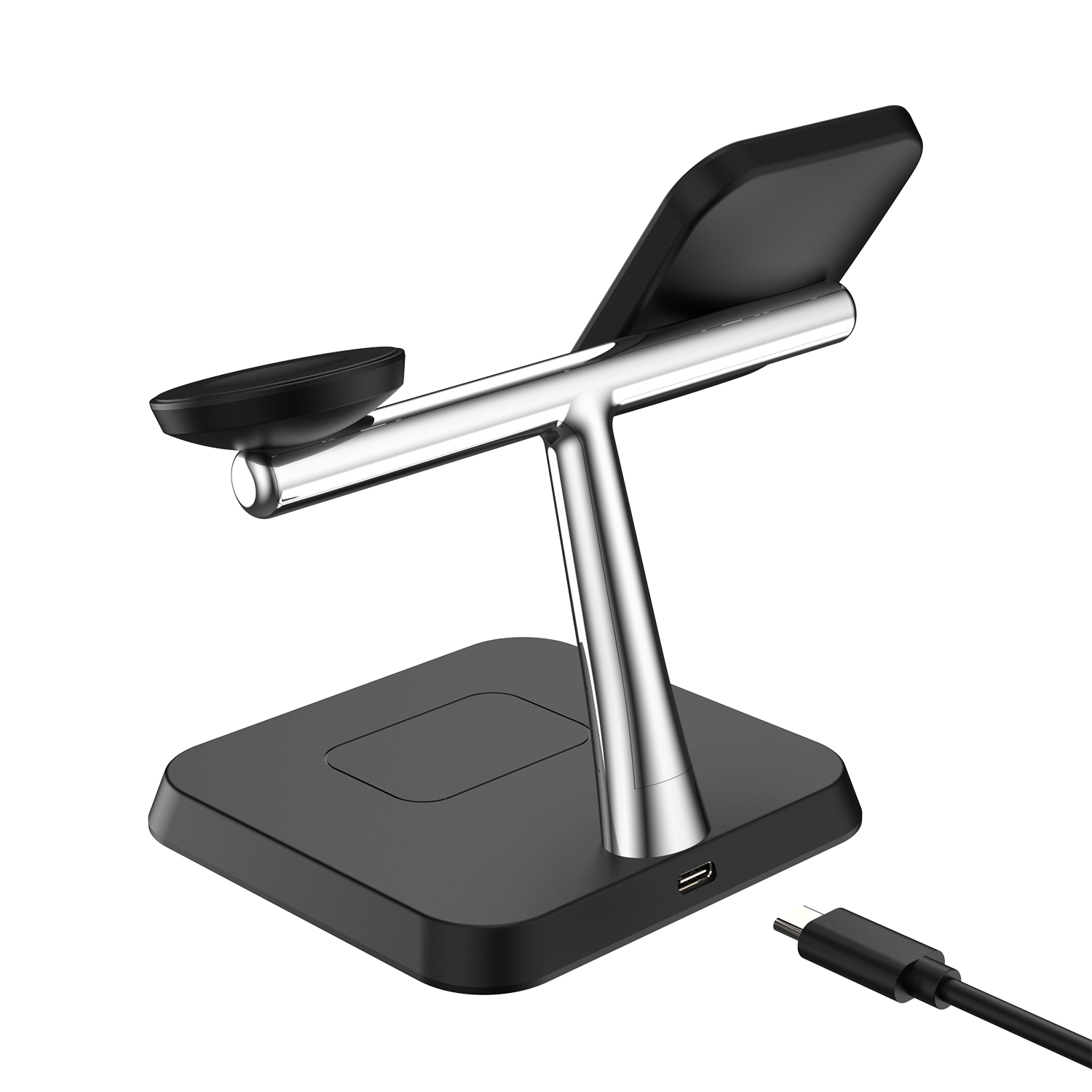 BMP-W1886C：Foldable 3-in-1 Wireless Charger